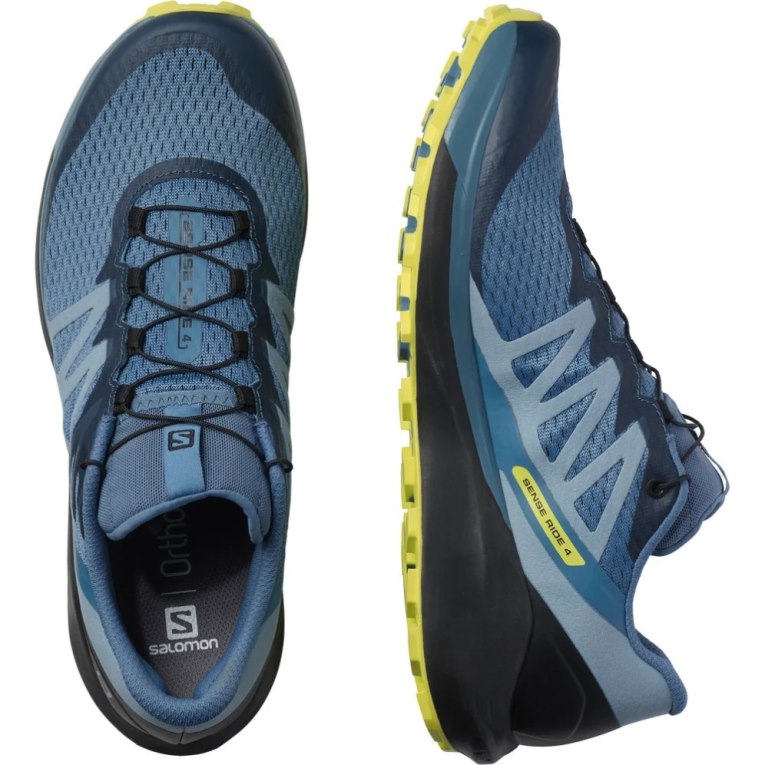 Blue Salomon Sense Ride 4 Men's Trail Running Shoes | IE LX1462